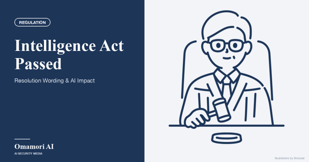 Intelligence Act Passed — Resolution Wording & AI Impact