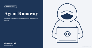 Agent Runaway — When autonomous AI executes a destructive delete. Illustrations by Storyset