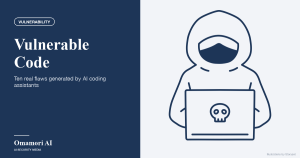 Vulnerable Code — Ten real flaws generated by AI coding assistants. Illustrations by Storyset