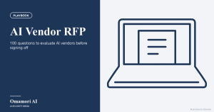 AI Vendor RFP — 100 questions to evaluate AI vendors before signing off. Illustrations by Storyset