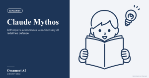 Claude Mythos — Anthropic's autonomous vuln-discovery AI redefines defense. Illustrations by Storyset