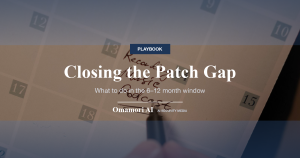 Closing the Patch Gap — What to do in the 6–12 month window