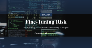 Fine-Tuning Risk — What training on corporate data actually costs you