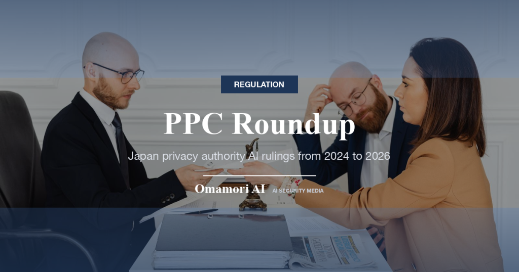 PPC Roundup — Japan privacy authority AI rulings from 2024 to 2026