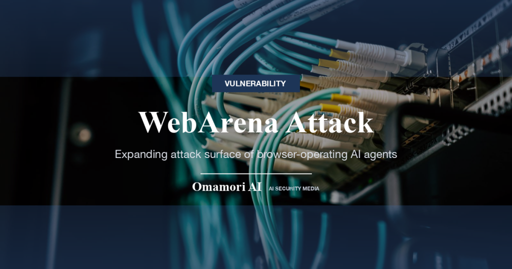 WebArena Attack — Expanding attack surface of browser-operating AI agents