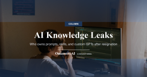 AI Knowledge Leaks — Who owns prompts, skills, and custom GPTs after resignation