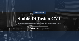 Stable Diffusion CVE — How internal servers get compromised via WebUI flaws
