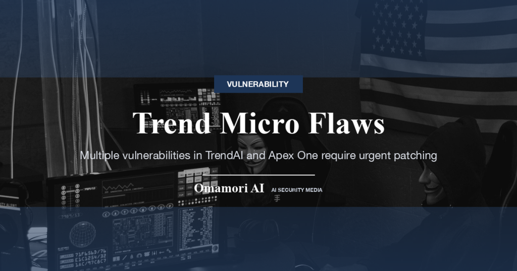 Trend Micro Flaws — Multiple vulnerabilities in TrendAI and Apex One require urgent patching