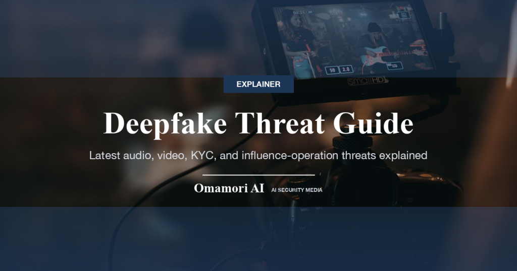 Deepfake Threat Guide — Latest audio, video, KYC, and influence-operation threats explained