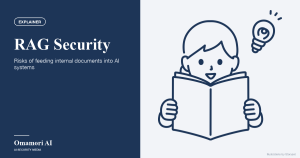 RAG Security — Risks of feeding internal documents into AI systems. Illustrations by Storyset