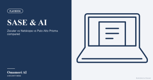 SASE & AI — Zscaler vs Netskope vs Palo Alto Prisma compared. Illustrations by Storyset