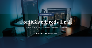 FortiGate Creds Leak — Leaked credentials — rotate & enable MFA now