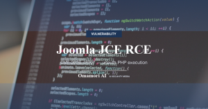 Joomla JCE RCE — CVE-2026-48907 — unauth PHP execution