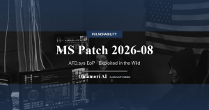 MS Patch 2026-08 — AFD.sys EoP · Exploited in the Wild